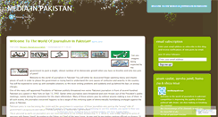 Desktop Screenshot of mediainpakistan.wordpress.com