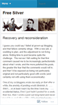 Mobile Screenshot of freesilver.wordpress.com