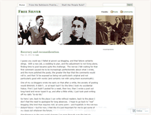 Tablet Screenshot of freesilver.wordpress.com