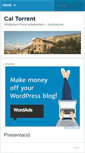 Mobile Screenshot of caltorrent.wordpress.com