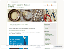 Tablet Screenshot of ocamarket.wordpress.com