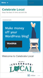 Mobile Screenshot of celebratelocal.wordpress.com