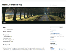 Tablet Screenshot of jasoncjohnson.wordpress.com