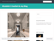 Tablet Screenshot of nicolettet.wordpress.com
