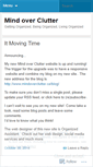 Mobile Screenshot of mindoverclutter.wordpress.com