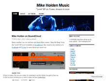 Tablet Screenshot of mikeholdenmusic.wordpress.com