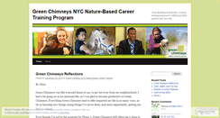 Desktop Screenshot of naturebasedcareertraining.wordpress.com