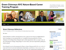 Tablet Screenshot of naturebasedcareertraining.wordpress.com