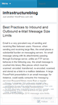 Mobile Screenshot of infrastructureblog.wordpress.com