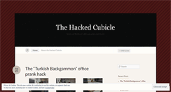 Desktop Screenshot of hackedcubical.wordpress.com