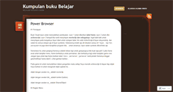 Desktop Screenshot of bukuonlinedeva.wordpress.com