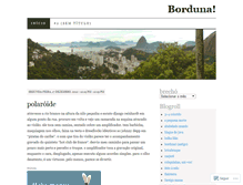 Tablet Screenshot of borduna.wordpress.com