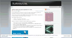Desktop Screenshot of mislinuxapps.wordpress.com