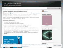 Tablet Screenshot of mislinuxapps.wordpress.com