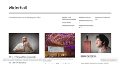 Desktop Screenshot of medienresonanzanalyse.wordpress.com