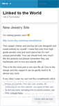 Mobile Screenshot of linkedtotheworld.wordpress.com