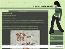 Tablet Screenshot of linkedtotheworld.wordpress.com