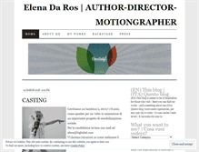 Tablet Screenshot of elenadaros.wordpress.com