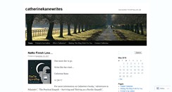 Desktop Screenshot of catherinekanewrites.wordpress.com