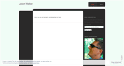 Desktop Screenshot of jasonawalker.wordpress.com