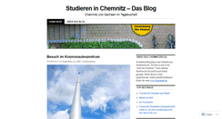 Desktop Screenshot of chemnitzblog.wordpress.com