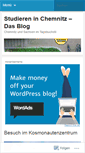 Mobile Screenshot of chemnitzblog.wordpress.com