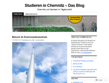 Tablet Screenshot of chemnitzblog.wordpress.com