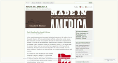 Desktop Screenshot of madeinamericathebook.wordpress.com