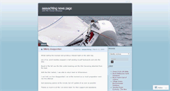 Desktop Screenshot of aaayachting.wordpress.com