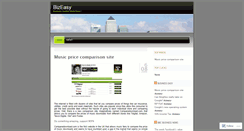 Desktop Screenshot of bizeasy.wordpress.com
