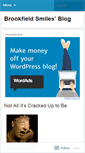 Mobile Screenshot of brookfieldsmiles.wordpress.com