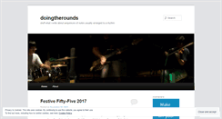 Desktop Screenshot of doingtherounds.wordpress.com