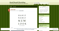 Desktop Screenshot of haniframli.wordpress.com