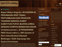 Tablet Screenshot of bwn123.wordpress.com