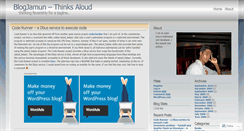 Desktop Screenshot of blogjamun.wordpress.com