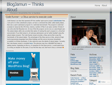 Tablet Screenshot of blogjamun.wordpress.com