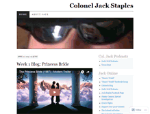 Tablet Screenshot of coloneljack.wordpress.com