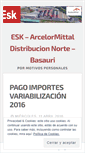 Mobile Screenshot of eskadn.wordpress.com