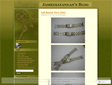 Tablet Screenshot of jamkesayangan.wordpress.com