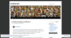 Desktop Screenshot of foodsietwo.wordpress.com