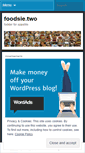 Mobile Screenshot of foodsietwo.wordpress.com