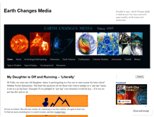 Tablet Screenshot of earthchangesmedia.wordpress.com