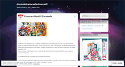 Desktop Screenshot of diariodelcarnevaledivercelli.wordpress.com