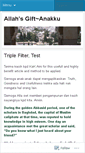 Mobile Screenshot of anaksolehah.wordpress.com