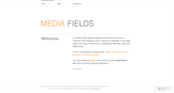 Desktop Screenshot of mediafields.wordpress.com