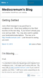 Mobile Screenshot of mediocremum.wordpress.com