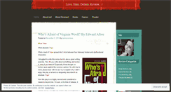 Desktop Screenshot of lhdreviews.wordpress.com