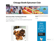 Tablet Screenshot of boothepicureans.wordpress.com