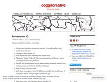 Tablet Screenshot of doggilkreatif.wordpress.com