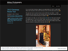 Tablet Screenshot of milkayphoto.wordpress.com